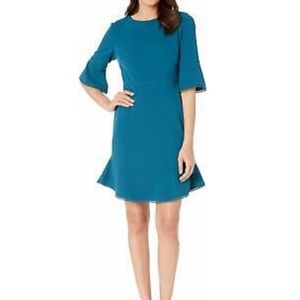 Beautiful Scuba teal dress